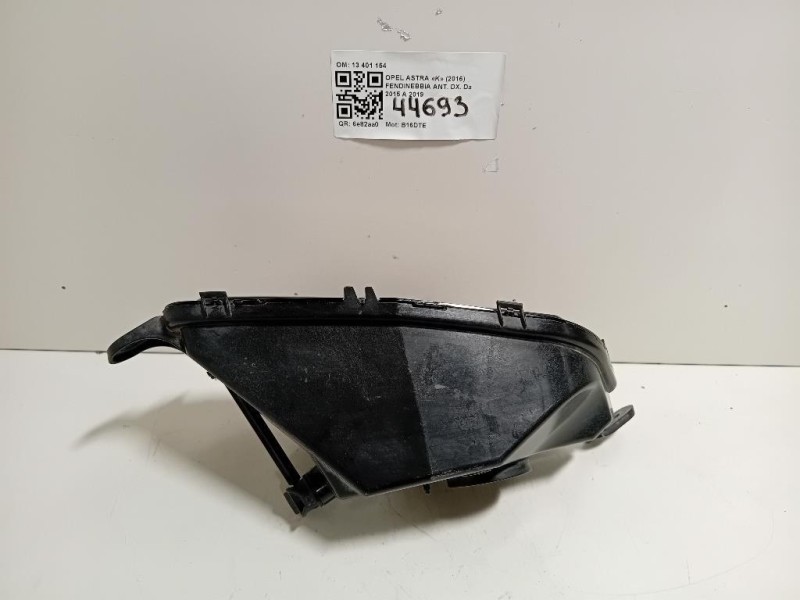 Fendinebbia ANT DX 13401154 Opel Astra K 2016