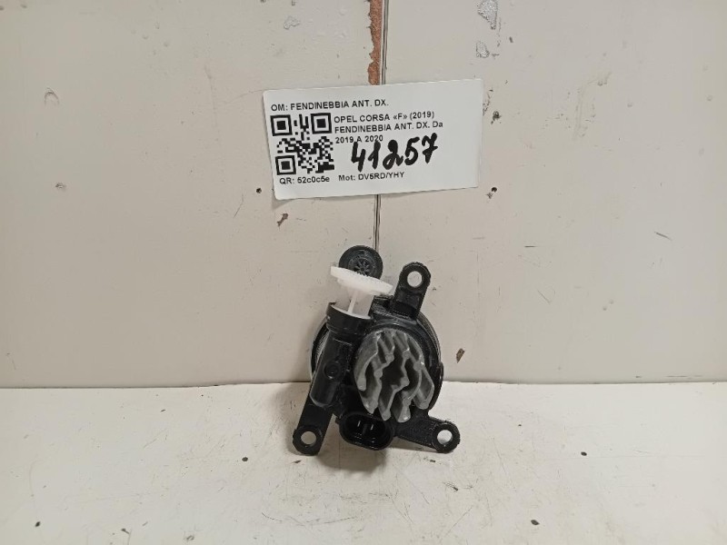 Fendinebbia ANT DX 9831303680 Opel Corsa F 2019