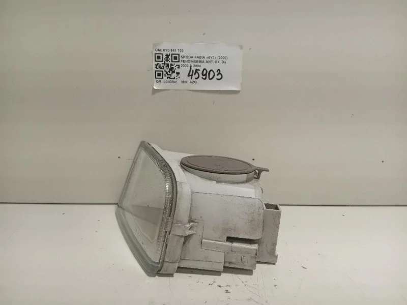 Fendinebbia ANT DX 6Y0 941 700 Skoda Fabia 6Y3 2000