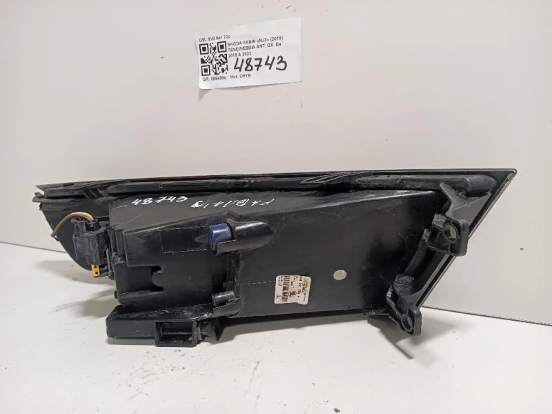 Fendinebbia ANT DX 6V0 941 700 Skoda Fabia NJ3 2018