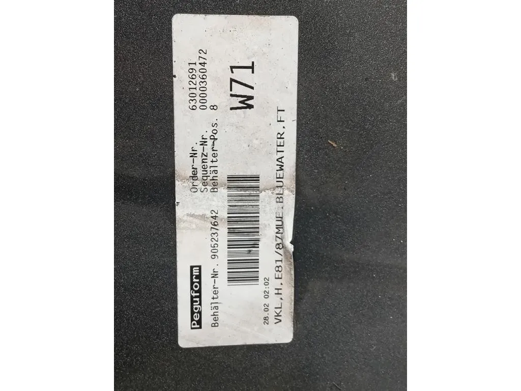 Paraurti POST 51127186087 Bmw Serie 1 E87 Berlina 2005