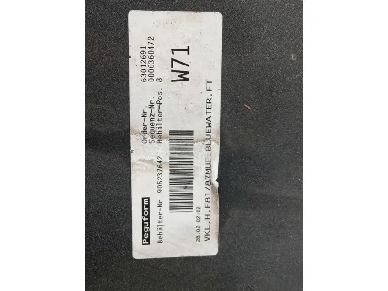 Paraurti POST 51127186087 Bmw Serie 1 E87 Berlina 2005