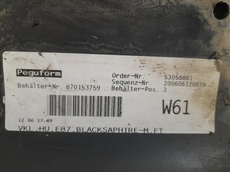 Paraurti POST Bmw Serie 1 E87 Berlina 2005