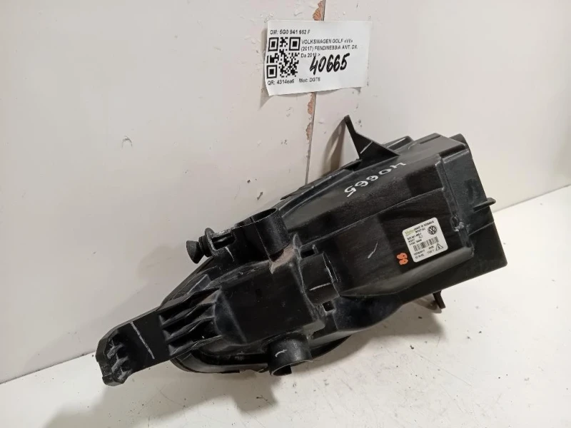 Fendinebbia ANT DX 5G0941662 5G0 941 662 F Volkswagen GOLF VII 2017