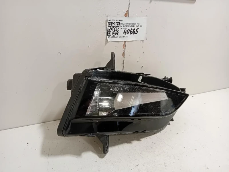 Fendinebbia ANT DX 5G0941662 5G0 941 662 F Volkswagen GOLF VII 2017