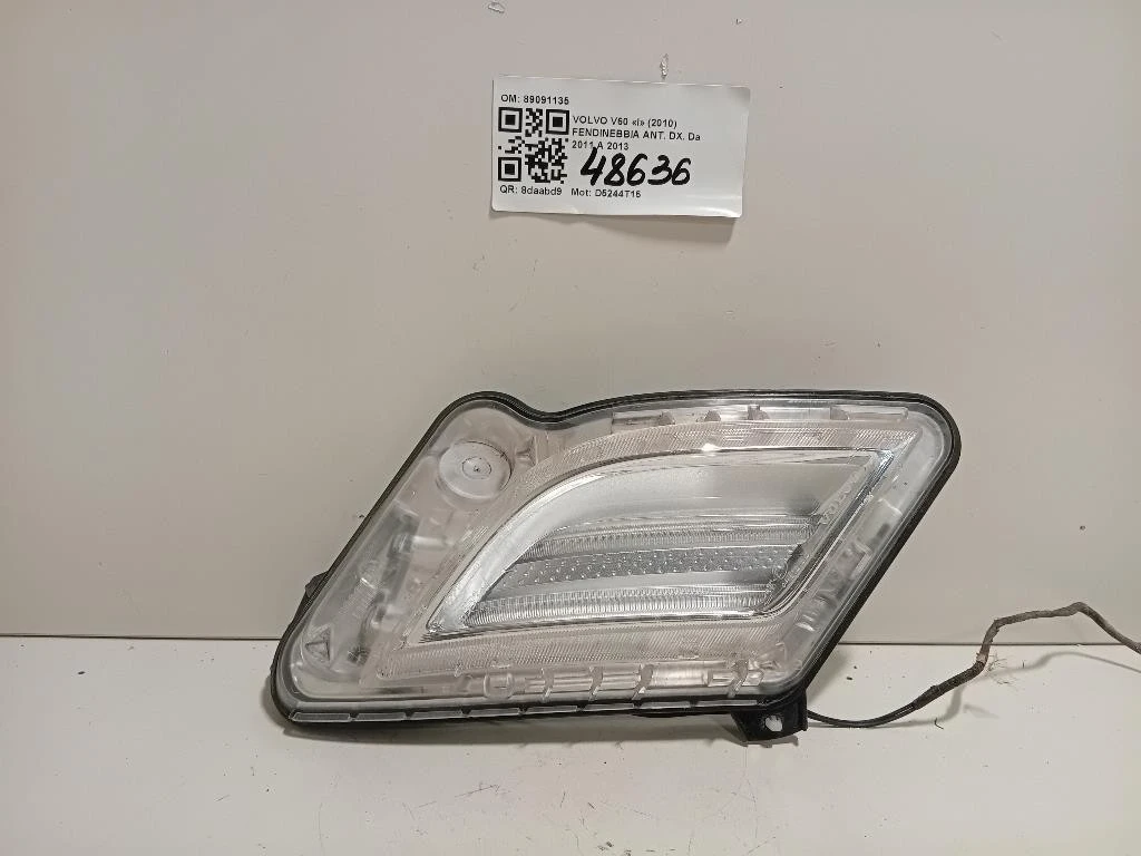 Fendinebbia ANT DX 89091135 Volvo V60 I 2010