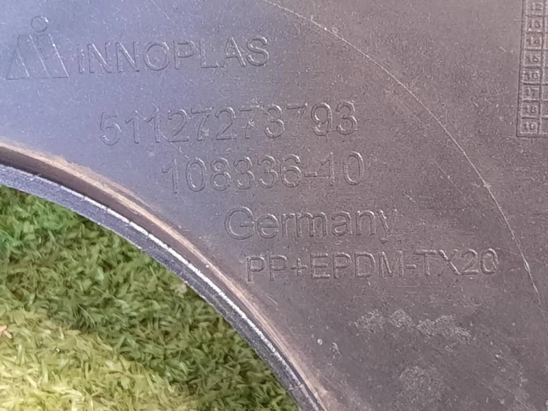 Paraurti POST 51127273793 Bmw Serie 1 F20 Berlina 2012