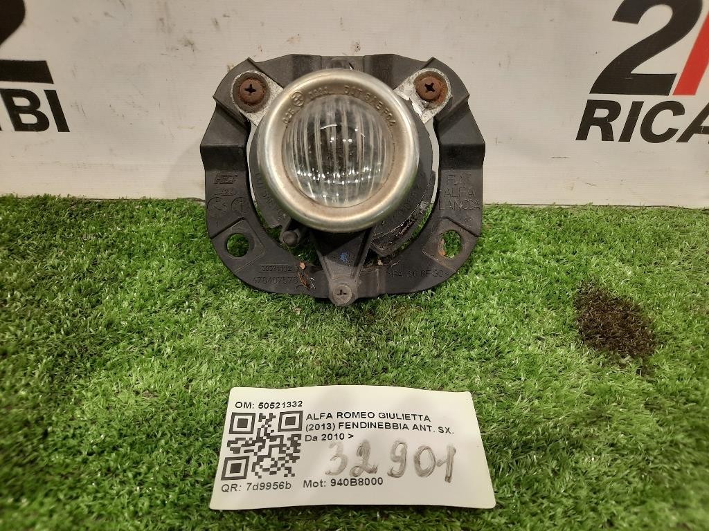 Fendinebbia ANT SX 50521332 Alfa Romeo Giulietta 2013