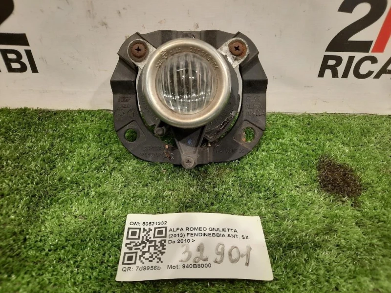 Fendinebbia ANT SX 50521332 Alfa Romeo Giulietta 2013