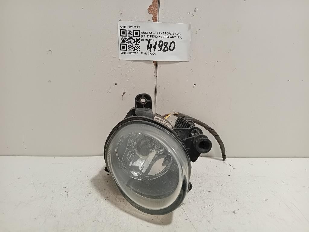 Fendinebbia ANT SX 89205222 Audi A1 8XA Sportback 2012