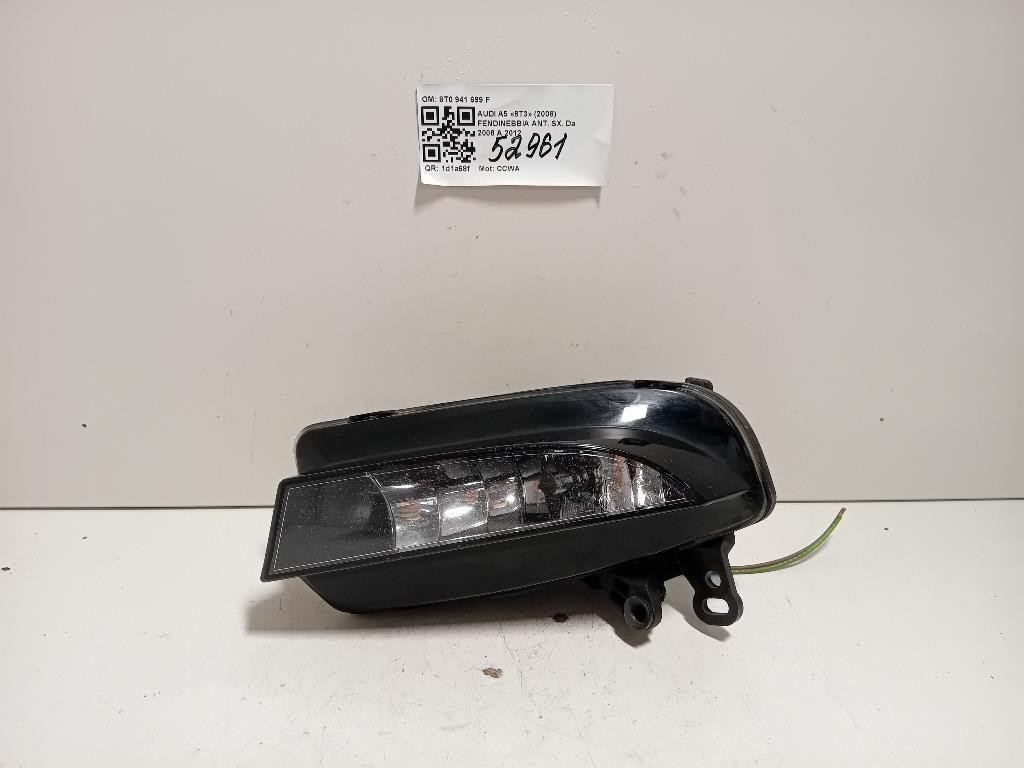 Fendinebbia ANT SX 8T0 941 699 F Audi A5 8T3 2008