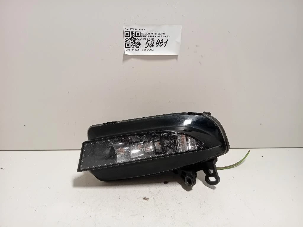 Fendinebbia ANT SX 8T0 941 699 F Audi A5 8T3 2008