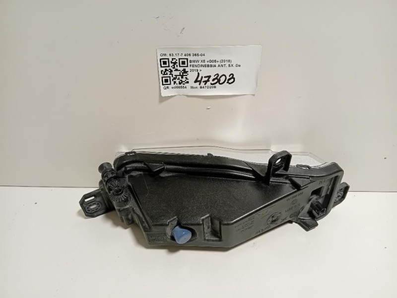 Fendinebbia ANT SX 63177406365-04 Bmw X5 G05 2018