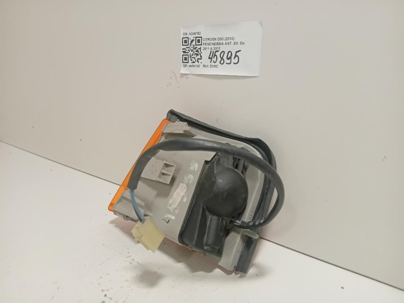 Fendinebbia ANT SX A046192 Citroen DS3 2010