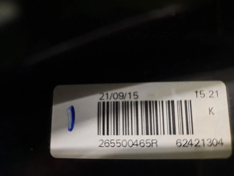 Fanale POST DX 265500465R Dacia Sandero II 2013