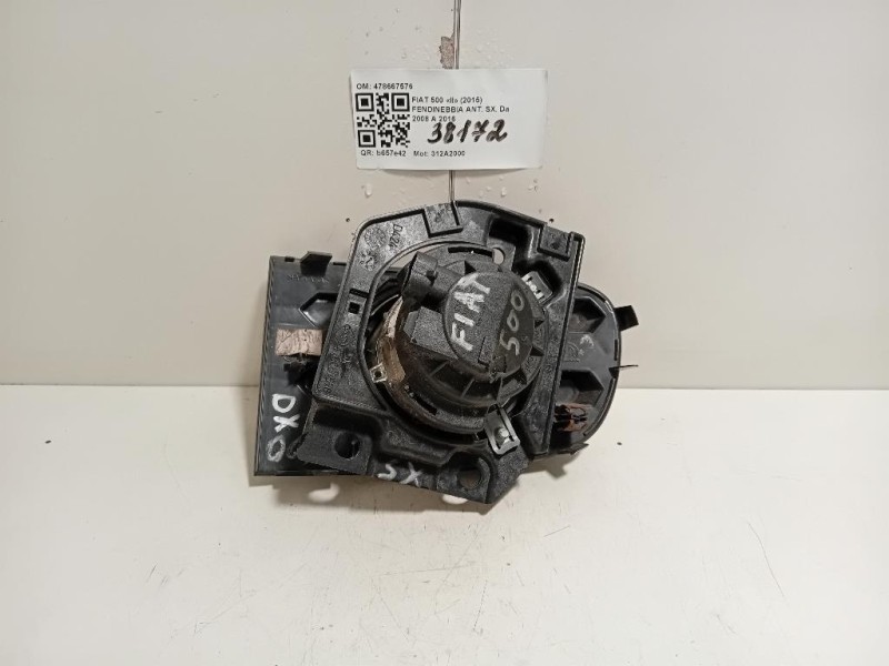 Fendinebbia ANT SX 478667576 Fiat 500 II 2015