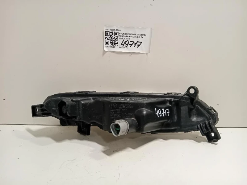 Fendinebbia ANT SX 92207-D7000 Hyundai Tucson II 2015