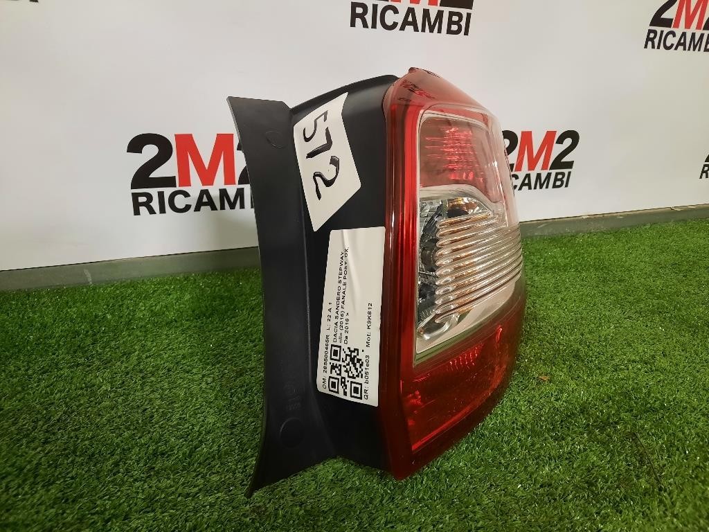 Fanale POST DX 265500465R Dacia Sandero Stepway II 2016