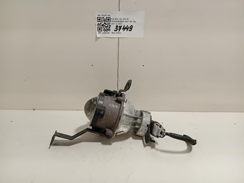 Fendinebbia ANT SX 92201-H8 Kia RIO III 2012