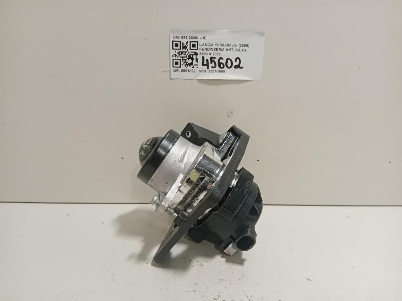 Fendinebbia ANT SX 666-2005L-UE Lancia Ypsilon II 2006