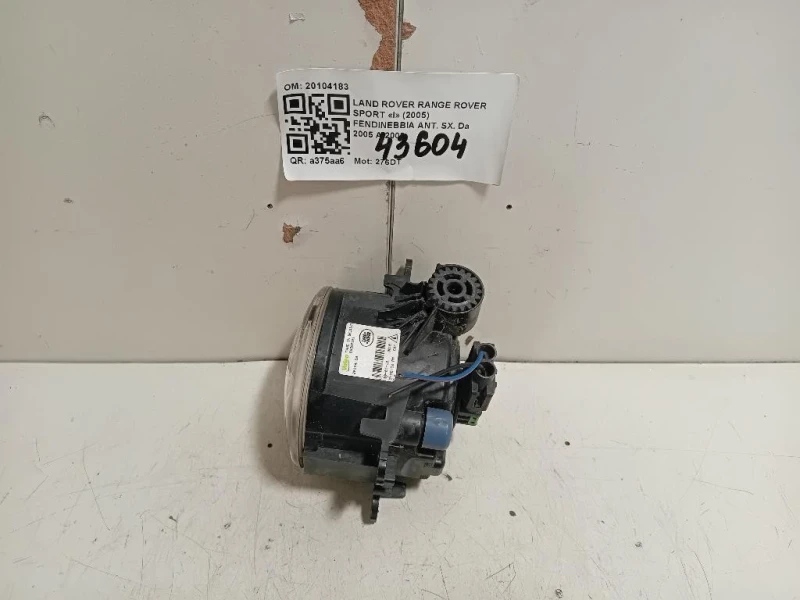 Fendinebbia ANT SX 20104183 Land Rover Range Rover Sport I 2005