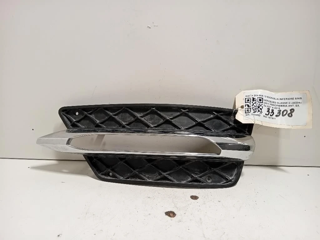 Fendinebbia ANT SX A 204 885 13 53GRIGLIA INFERIORE SINISTRA Mercedes Classe C W204 2011