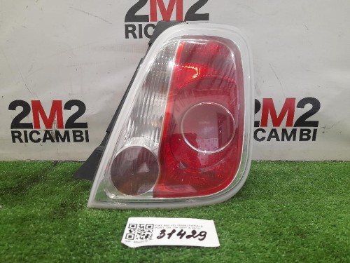 Fanale POST DX 51885544 Fiat 500 II 2008