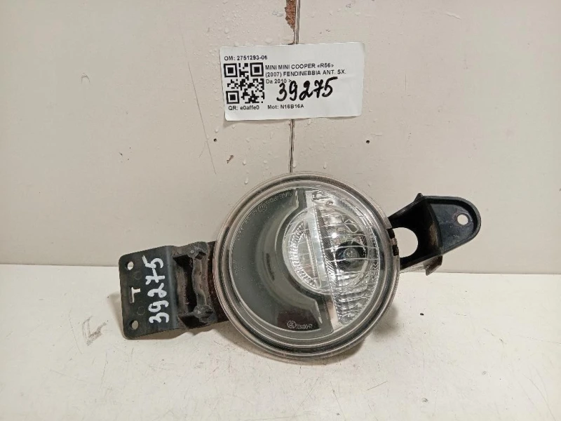 Fendinebbia ANT SX 1315300100 Mini MINI Cooper R56 2007