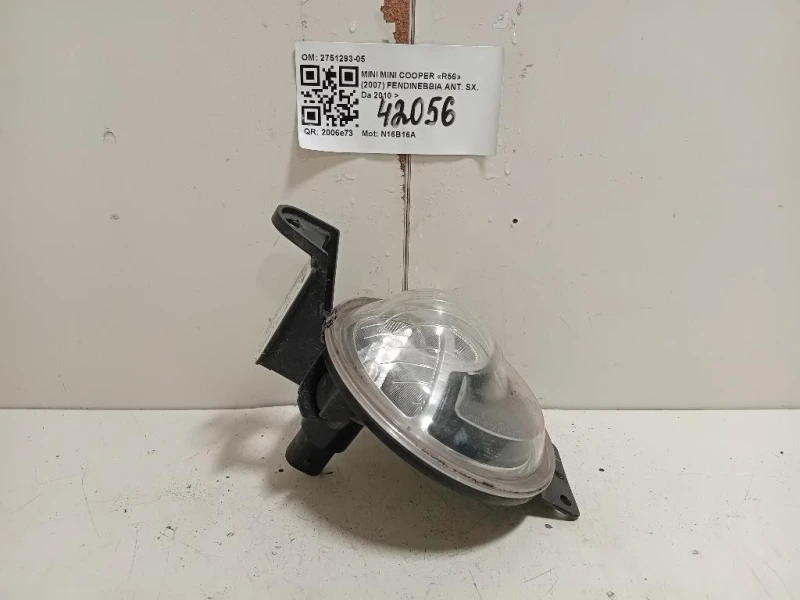 Fendinebbia ANT SX 2751293-05 Mini MINI Cooper R56 2007