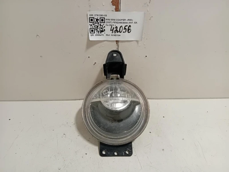 Fendinebbia ANT SX 2751293-05 Mini MINI Cooper R56 2007