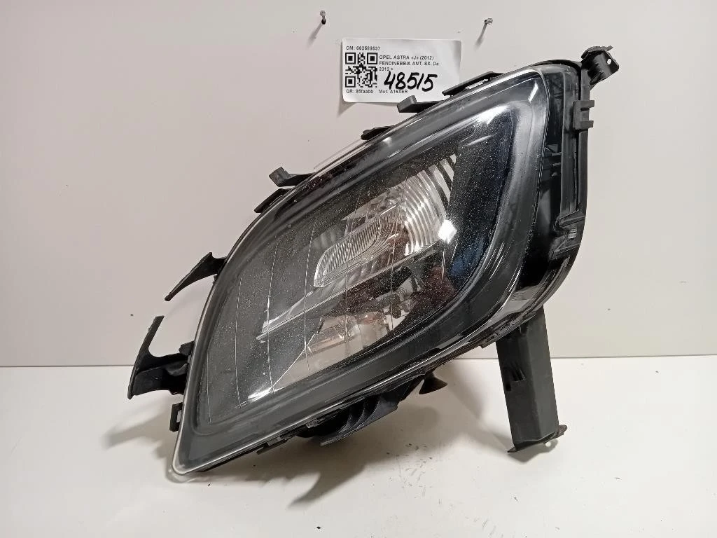 Fendinebbia ANT SX 662588537 Opel Astra J 2012
