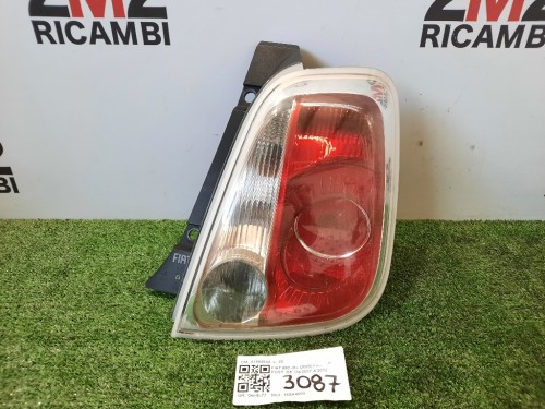 Fanale POST DX 51885544 Fiat 500 II 2008