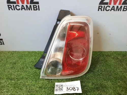 Fanale POST DX 51885544 Fiat 500 II 2008