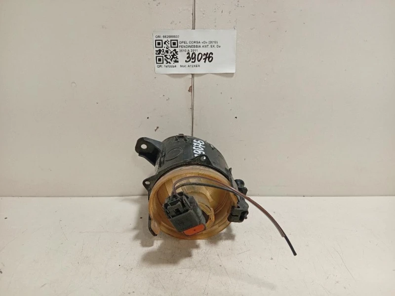 Fendinebbia ANT SX 662588537 Opel Corsa D 2010