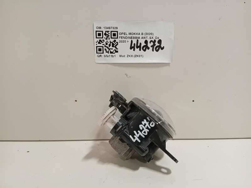 Fendinebbia ANT SX 13497329 Opel Mokka B 2020