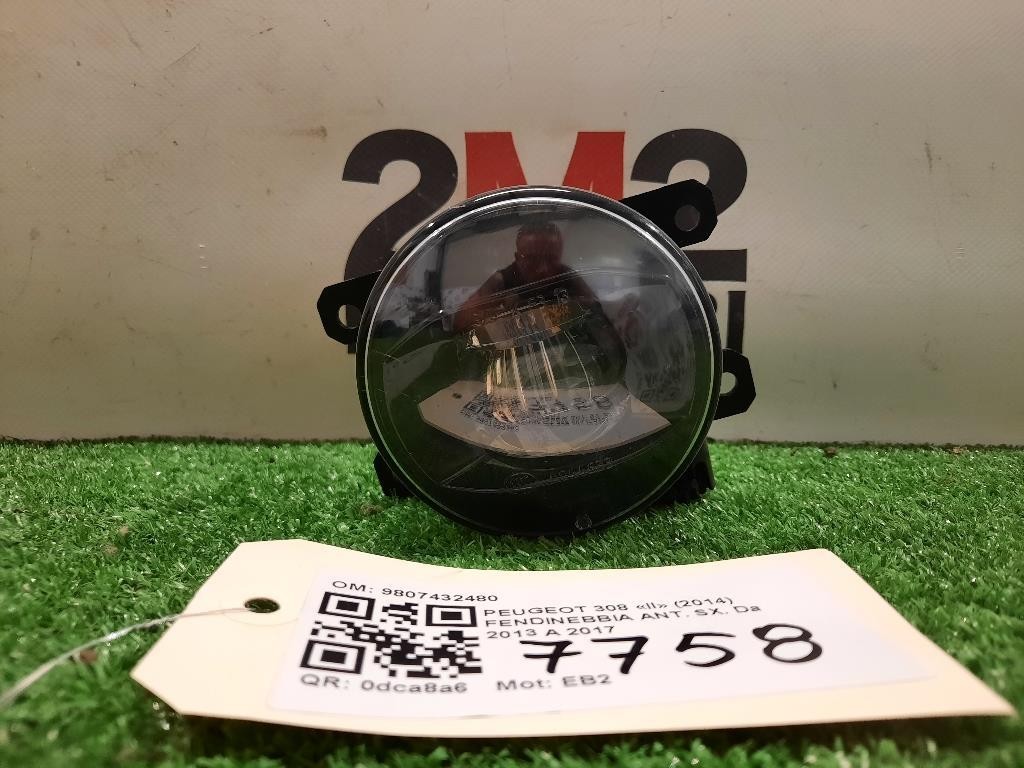 Fendinebbia ANT SX 9807432480 Peugeot 308 II 2014