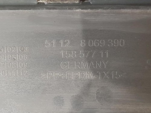 Paraurti POST 51128069390 Bmw Serie 3 G20 Berlina 2018