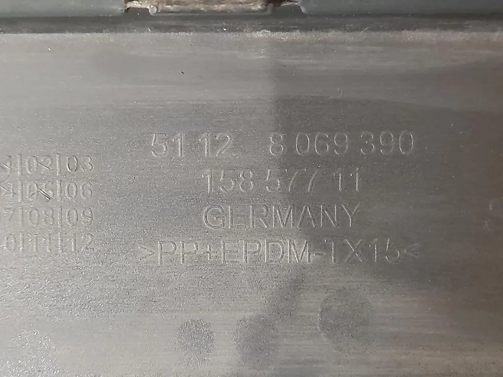 Paraurti POST 51128069390 Bmw Serie 3 G20 Berlina 2018