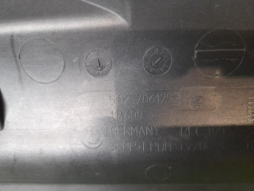 Paraurti POST 51127033707 Bmw Serie 5 E60 Berlina 2004