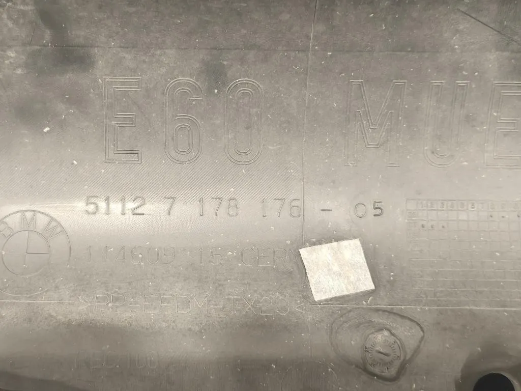 Paraurti POST 51127178174 Bmw Serie 5 E60 Berlina 2004