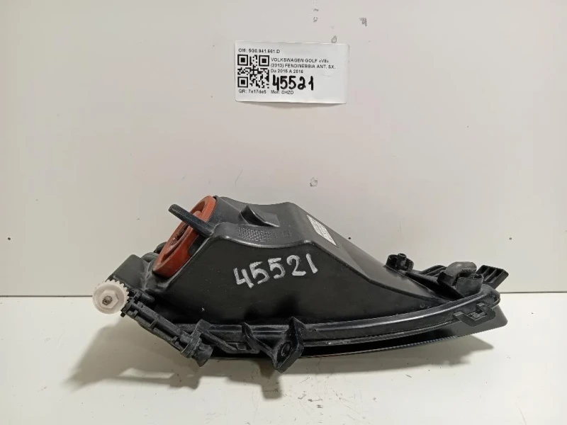 Fendinebbia ANT SX 5G0941661D Volkswagen GOLF VII 2013