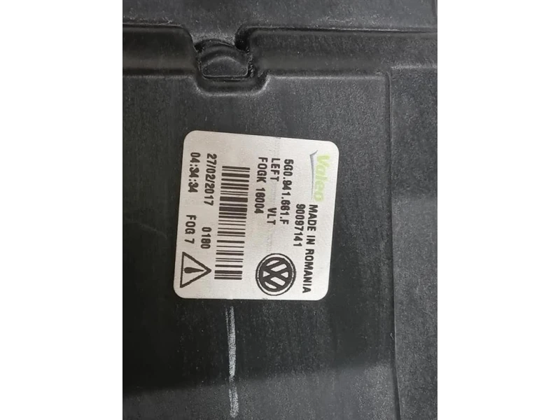 Fendinebbia ANT SX 5G0 941 661 F Volkswagen GOLF VII 2017