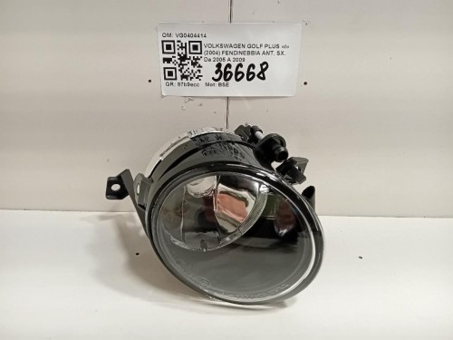 Fendinebbia ANT SX VG0404414 Volkswagen GOLF PLUS I 2004