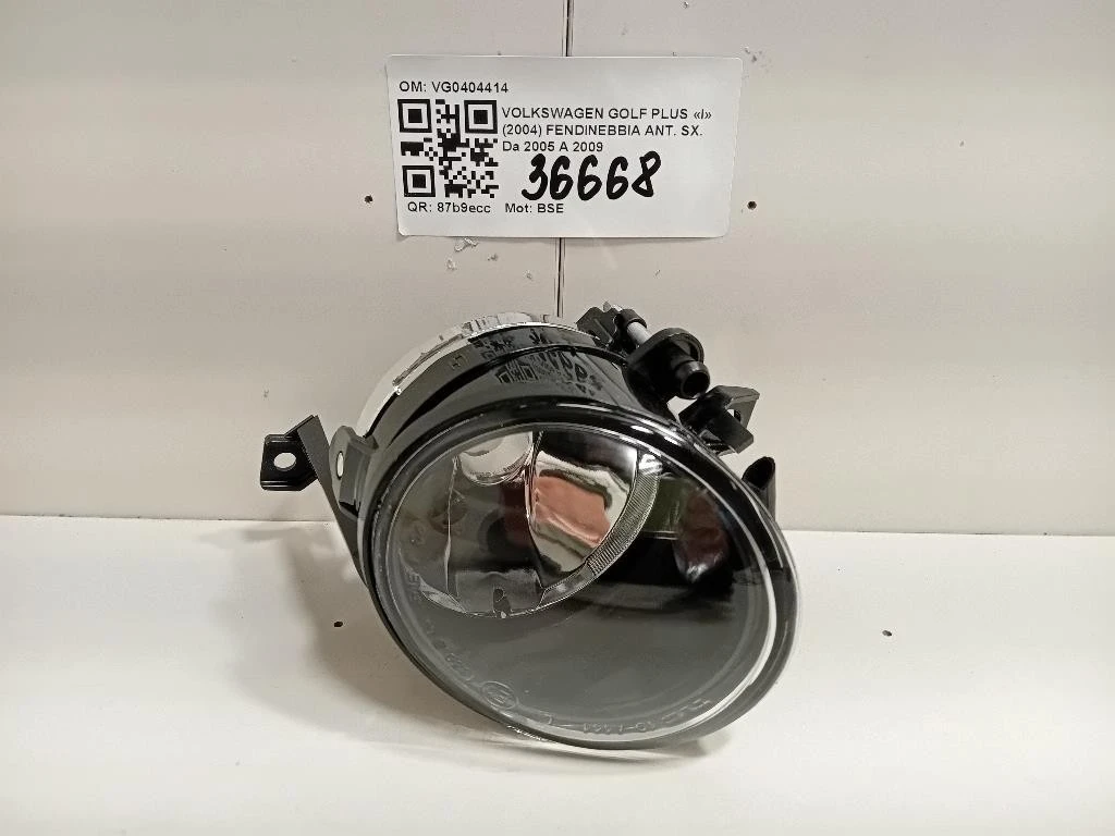 Fendinebbia ANT SX VG0404414 Volkswagen GOLF PLUS I 2004