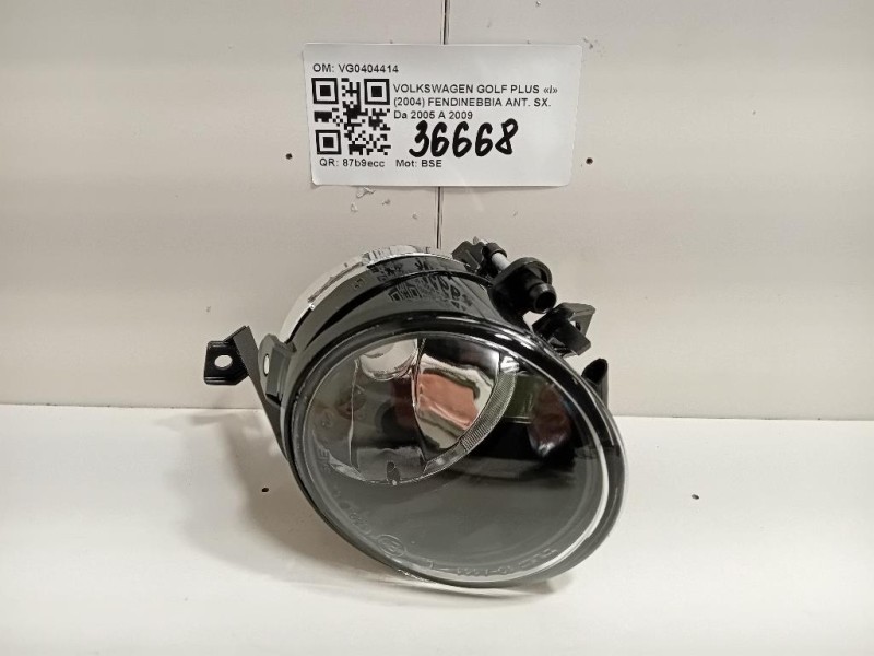 Fendinebbia ANT SX VG0404414 Volkswagen GOLF PLUS I 2004