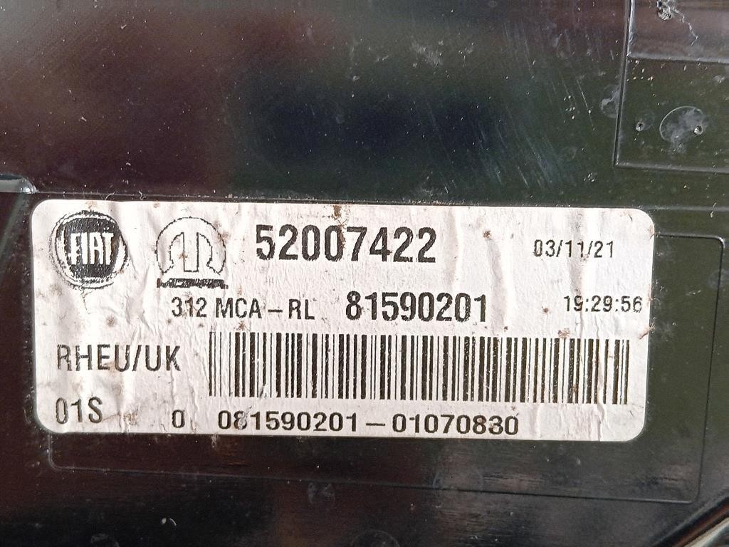 Fanale POST DX 52007422 Fiat 500 II 2015