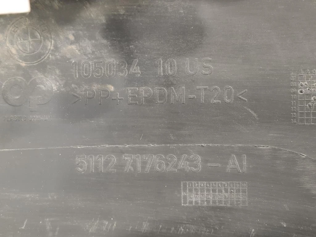 Paraurti POST 51127176243 Bmw X6 E71 2008