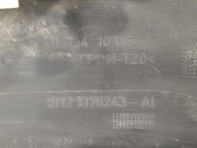 Paraurti POST 51127176243 Bmw X6 E71 2008