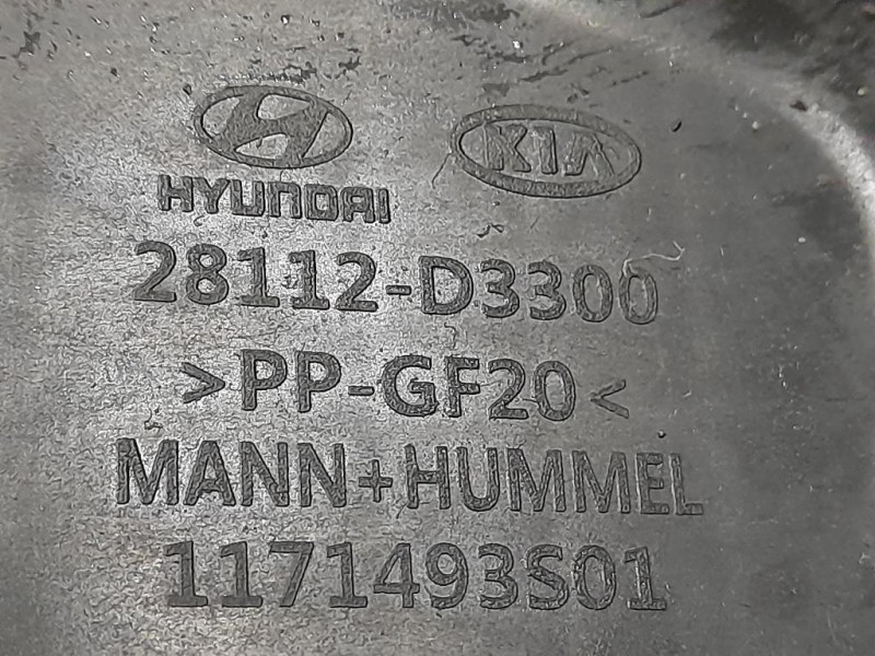 Filtro ARIA 28110D3500 Kia Sportage IV 2018