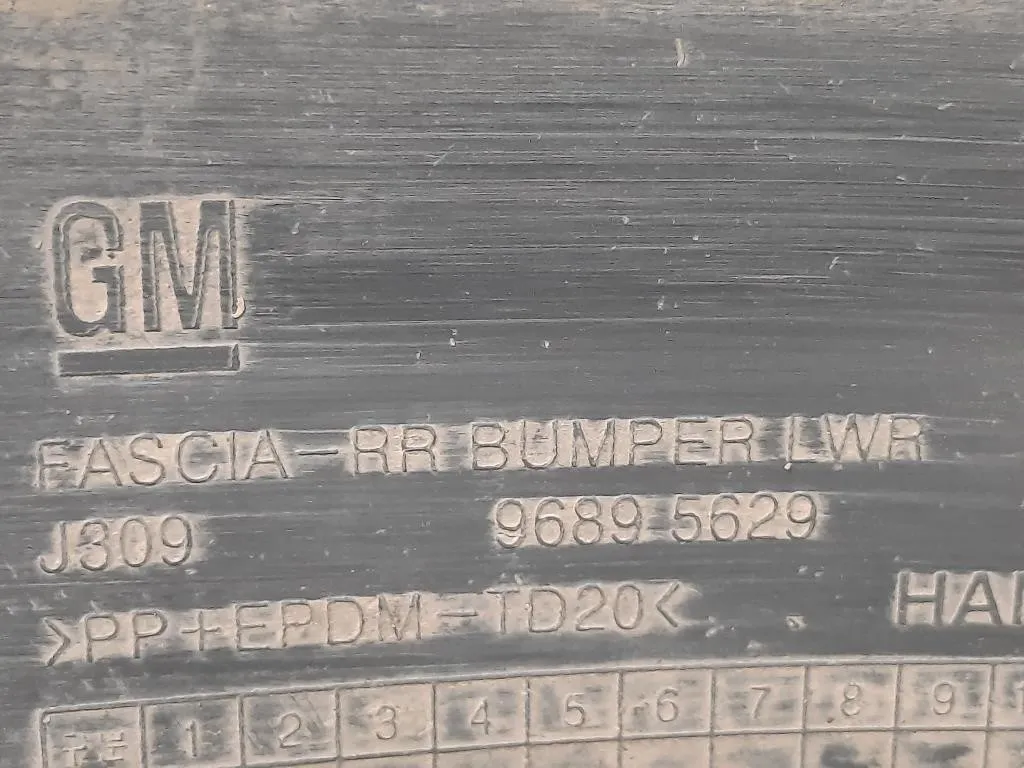 Paraurti POST 96895652 Chevrolet Orlando 2011